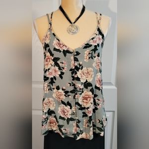 American Eagle Outfitters Floral Cami Size M